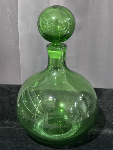 Vintage blenko 636 - verde, oliva