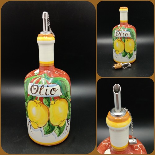 Bottiglia olio oliva toscano