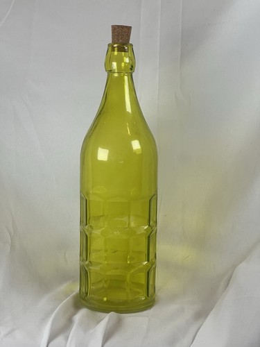 Decanter bottiglia vetro verde