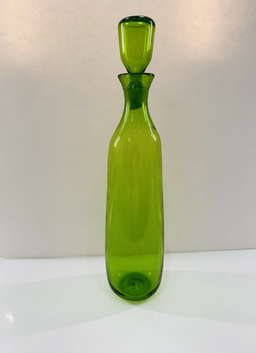 Decanter blenko 7414 verde - decanter,