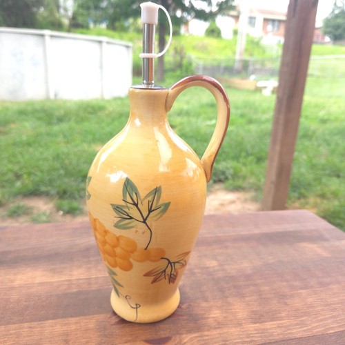 Decanter olio oliva ceramica - decanter,