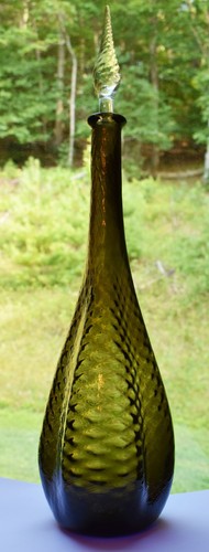 Decanter vetro empoli vintage - decanter,