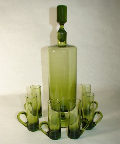 Set posate bar art glass - bar,