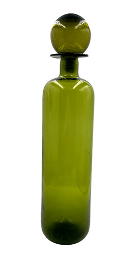 Decanter vetro semi - , verde